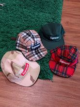 Load image into Gallery viewer, Supreme - Adjustable Camp Cap Hat Bundle - PreOwned
