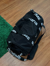 Load image into Gallery viewer, Supreme - Black Duffle Bag - PreOwned Amazing Condition