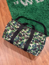 Load image into Gallery viewer, BAPE - Green Camo Duffle Bag