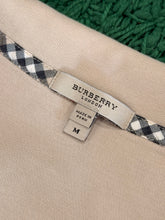 Load image into Gallery viewer, Burberry - Beige Quarter Zip Sweater Medium - Retail $495