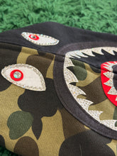Load image into Gallery viewer, BAPE - Swarovski Shark Full Zip Black Camo - Small - Brand New