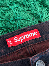 Load image into Gallery viewer, Supreme - Star Logo Dark Purple Denim Jeans - Size 34 - PreOwned