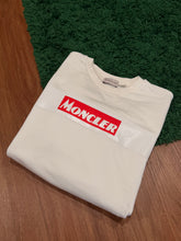 Load image into Gallery viewer, Moncler - Logo Crewneck Sweatshirt White (Retail $650) - Size Medium