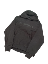 Load image into Gallery viewer, Essentials Fear of God Waffle Knit Hoodie – Black – Small – PreOwned