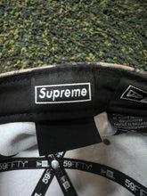 Load image into Gallery viewer, Supreme x New Era “Pink Ribbon Camo Box Logo” Fitted Hat 7 1/2
