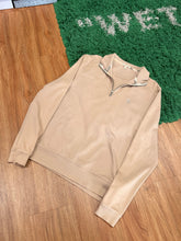 Load image into Gallery viewer, Burberry - Beige Quarter Zip Sweater Large - Retail $495