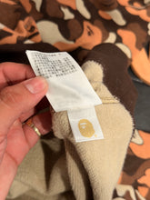 Load image into Gallery viewer, BAPE - Brown Camo Pullover Hoodie Size Large - Brand New