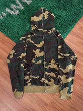 Load image into Gallery viewer, BAPE - Vintage Woodland Camo Full Zip Hoodie - Large - PreOwned