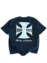 Load image into Gallery viewer, RHUDE - Boys Malibu California Black T Shirt - Size XL - PreOwned