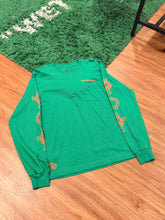 Load image into Gallery viewer, Chrome Hearts Horseshoe Long Sleeve Tee – Green / Orange – Medium – PreOwned
