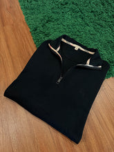 Load image into Gallery viewer, Burberry Brit Quarter Zip - Black | Size M Preowned
