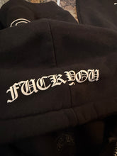 Load image into Gallery viewer, Chrome Hearts Black Zip Hoodie – Small – PreOwned
