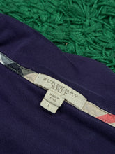 Load image into Gallery viewer, Burberry - Quarter Zip Pullover Purple - Size Large