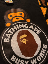 Load image into Gallery viewer, Bape - Busy Works Peeking Milo T-Shirt - Size Large -