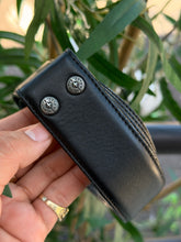 Load image into Gallery viewer, Chrome Hearts Black Leather Belt - Size 38 - PreOwned - (Available in Store)