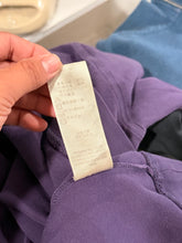 Load image into Gallery viewer, Burberry - Quarter Zip Pullover Purple - Size Large