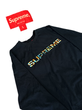 Load image into Gallery viewer, Supreme Multi Logo Long Sleeve - Black - Large - PreOwned