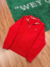 Load image into Gallery viewer, Burberry London Quarter Zip - Red - Size M - PreOwned
