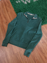 Load image into Gallery viewer, Burberry - Green Quarter Zip Sweater Small - Retail $495