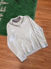 Load image into Gallery viewer, Burberry - Grey Quarter Zip Sweater XL - Retail $495