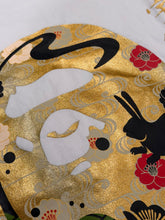 Load image into Gallery viewer, BAPE - Year Of The Rabbit Gold Ape Head White Graphic Tee - 2XL - Brand New