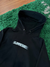 Load image into Gallery viewer, Supreme Fast Motion Logo Hoodie - Black - Size XL - PreOwned