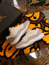 Load image into Gallery viewer, Jordan 11 Retro Low (GS) “White/Medium Grey” – Size 7Y/8.5W