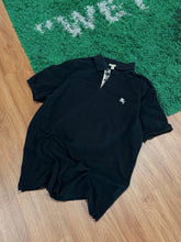 Load image into Gallery viewer, Burberry - Black Nova Check Polo Shirt - XL - Retail $295
