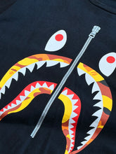 Load image into Gallery viewer, BAPE - Black Color Camo Shark Tee - Large