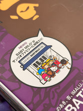Load image into Gallery viewer, BAPE 2009 Autumn Collection Magazine + Hello Kitty Sanrio Baby Milo Sticker Set + Tote Bag - New