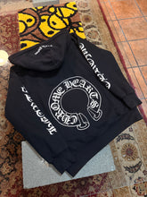 Load image into Gallery viewer, Chrome Hearts Black Zip Hoodie – Small – PreOwned