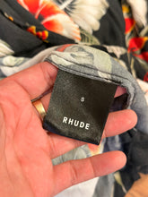 Load image into Gallery viewer, RHUDE - Black Tropical Parrot Button Up Shirt - Medium - PreOwned Great Condition