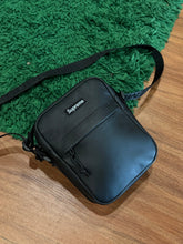 Load image into Gallery viewer, Supreme - Black Leather Shoulder Bag