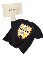 Load image into Gallery viewer, Rhude - Washed Black Hotel Mont Blanc Tee Large - Retail $245