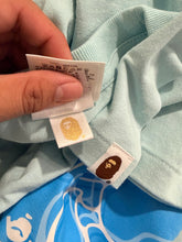 Load image into Gallery viewer, BAPE - Aqua Ape Head Light Blue T Shirt - Size 2XL - New