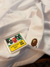 Load image into Gallery viewer, BAPE College Tee “White/Camo” – Size 3XL