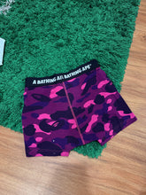 Load image into Gallery viewer, BAPE - Purple Camo Boxer Brief Underwear - Large - Brand New