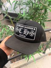 Load image into Gallery viewer, Chrome Hearts CH Paris Trucker Hat – Black – PreOwned