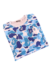 Load image into Gallery viewer, BAPE - Blue Camo Tee - Large - PreOwned