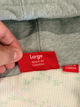 Load image into Gallery viewer, SUPREME - Grey Mini Box Logo Floral Thermal Zip Up Hoodie - Large (Fits Medium) - PreOwned