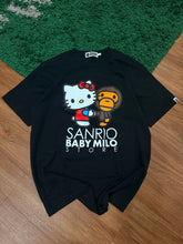 Load image into Gallery viewer, BAPE x Sanrio Baby Milo Hello Kitty Tee – Black – Large – Brand New
