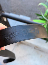Load image into Gallery viewer, Chrome Hearts Black Leather Belt - Size 38 - PreOwned - (Available in Store)