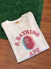 Load image into Gallery viewer, BAPE - Pink Ape Head Tee - White - XL - Brand New