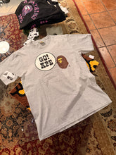 Load image into Gallery viewer, Bape Go! Ape Dark Oatmeal Tee (Large)