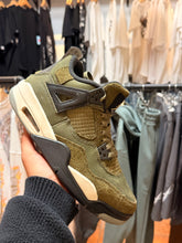 Load image into Gallery viewer, Air Jordan 4 Retro (GS) “Olive Canvas” – Size 7Y/8.5W