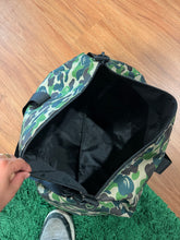 Load image into Gallery viewer, BAPE - Green Camo Duffle Bag
