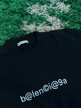 Load image into Gallery viewer, Balenciaga b@lenci@ga Logo Tee – Black – Small – PreOwned - Back in Stock!