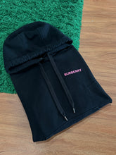 Load image into Gallery viewer, Burberry - Coordinates Logo Hoodie Black Pink - Medium - PreOwned
