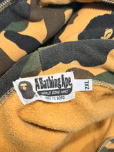 Load image into Gallery viewer, BAPE - Tan Camo Shark Full Zip Hoodie - 2XL