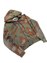 Load image into Gallery viewer, Off-White Camo Zip Hoodie – Green/Brown Camo – Size Large – PreOwned
